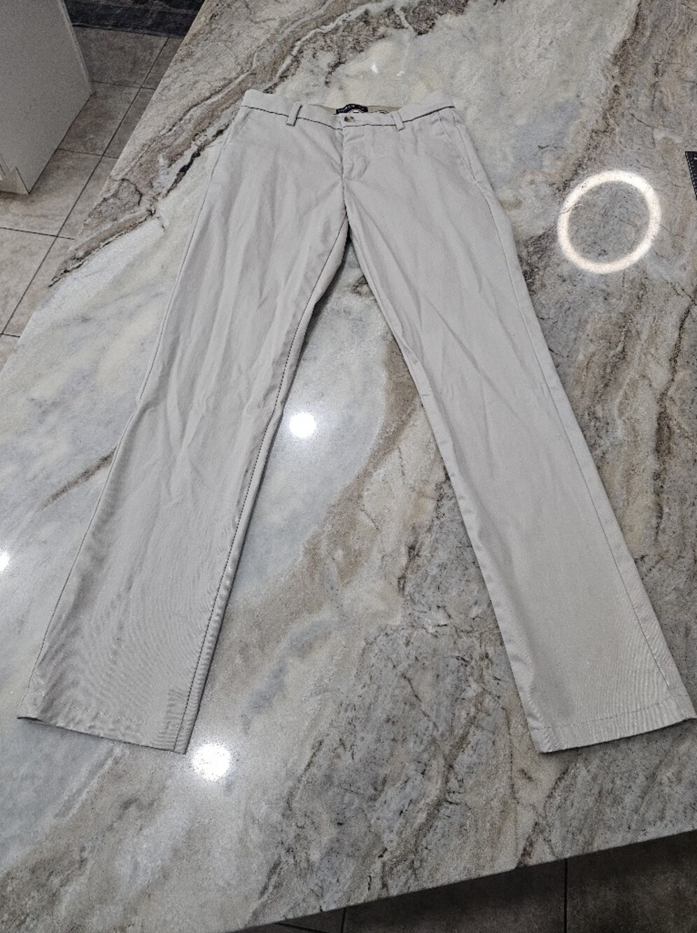 Dockers Slim Fit Khaki Chino Pants Men's 29x32 Casual Flat Front